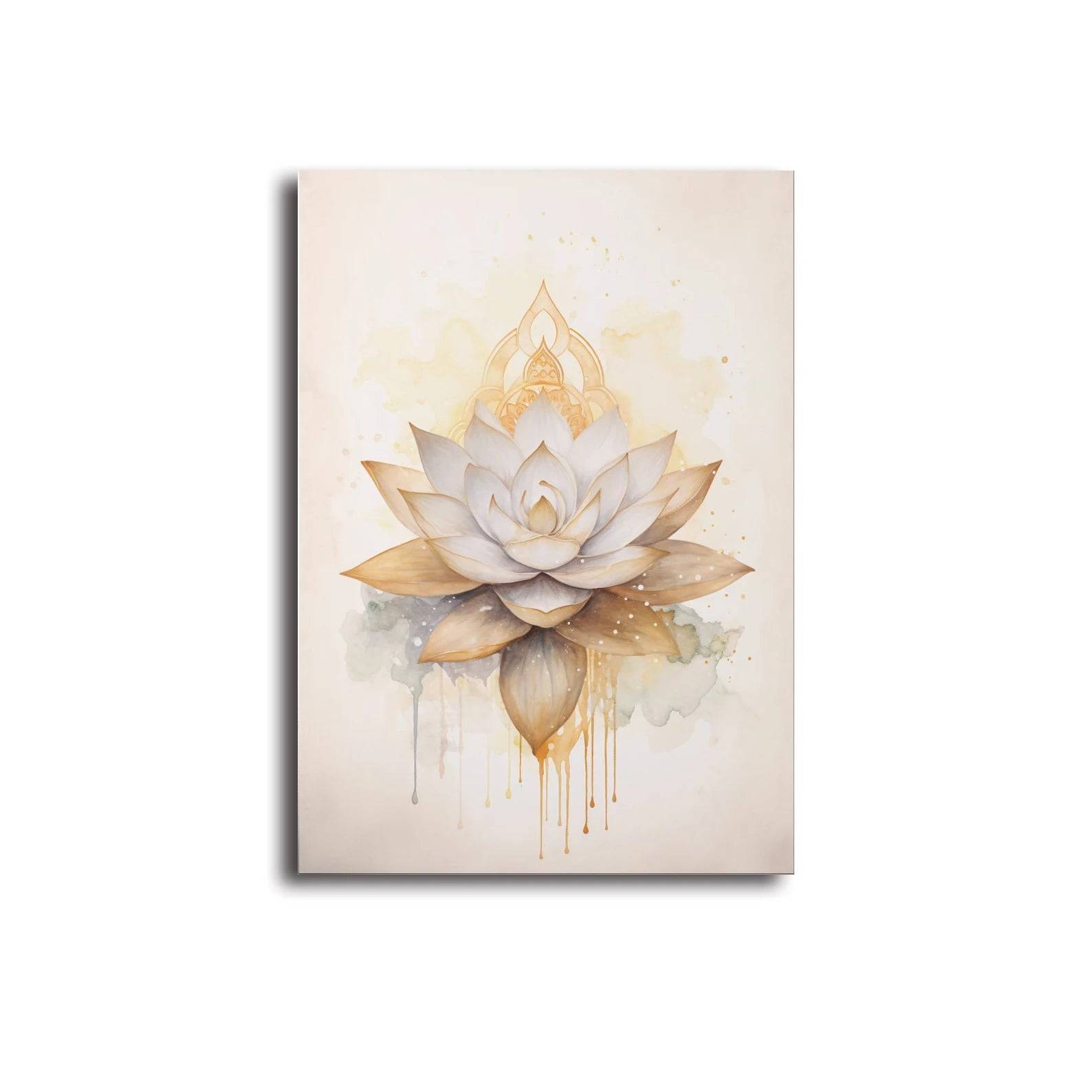 Poster med livets träd, Buddha och yin yang - 4 / 30x40cm