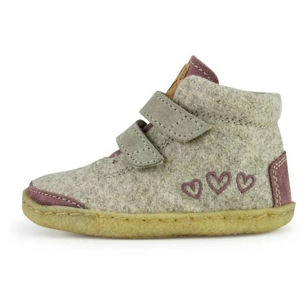 Doghammer Kid's Toddler Terrar Wool High Barfodssko Børn størrelse 21 farve olivengrøn