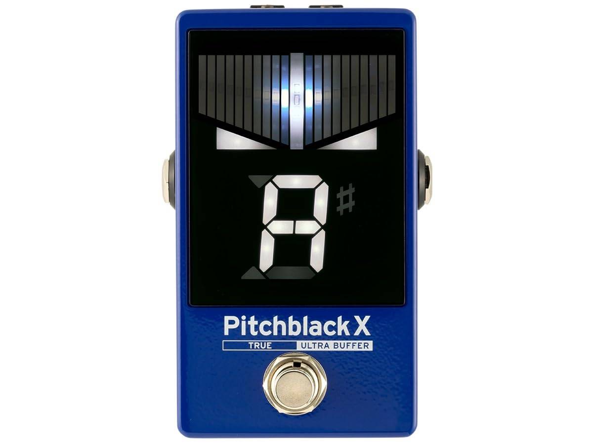 KORG PB-X Pitchblack Guitar/Bass Pedal Tuner Blue blå