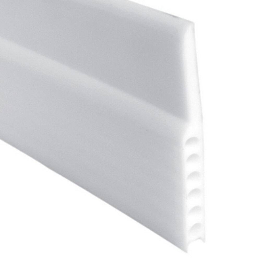 Dörr Botten Tätning 45mm Silikon - Vit