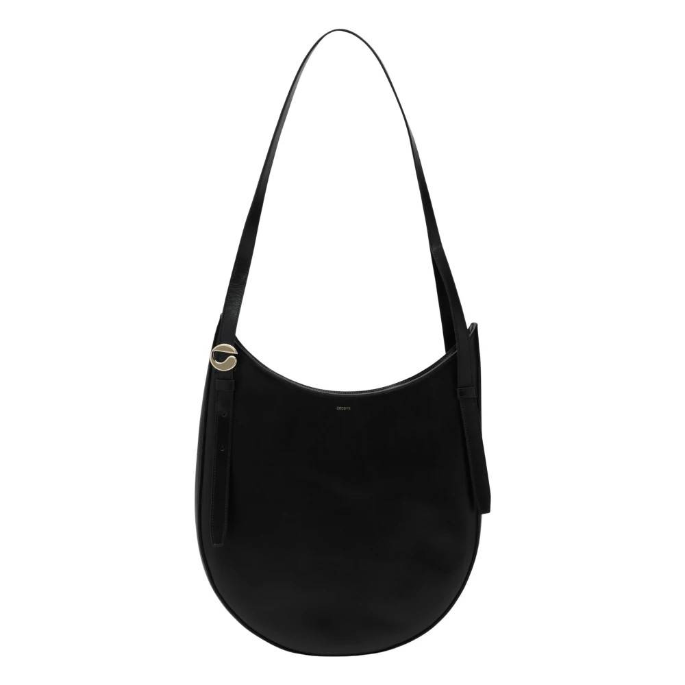 Coperni Stor Skuldertaske - Tasker - Dame - Sort - ONE SIZE - Uld