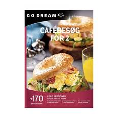 GO DREAM Gavekort - Cafébesøg - Vælg mellem +70 spisesteder