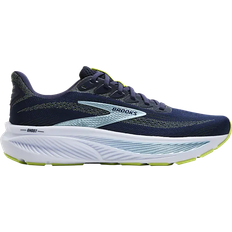 Brooks M Ghost 17 Wide Löparskor Peacoat/lime - US 13