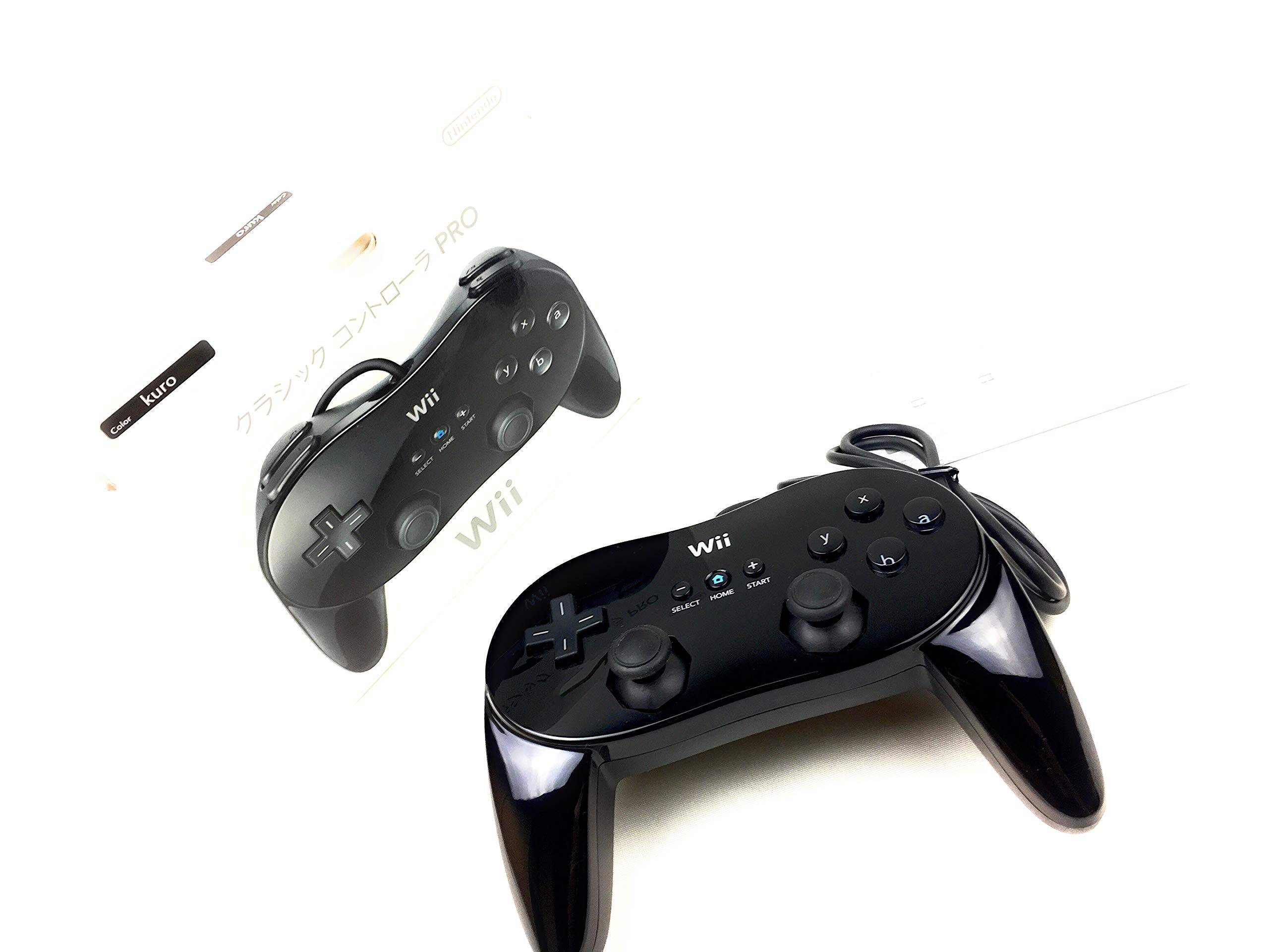 Wii Classic Controller Pro - Svart (Japansk Version