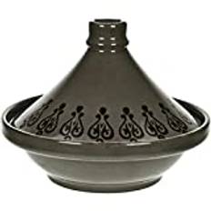 Mysig och trendig tagine-kruka, brun, 22 cm