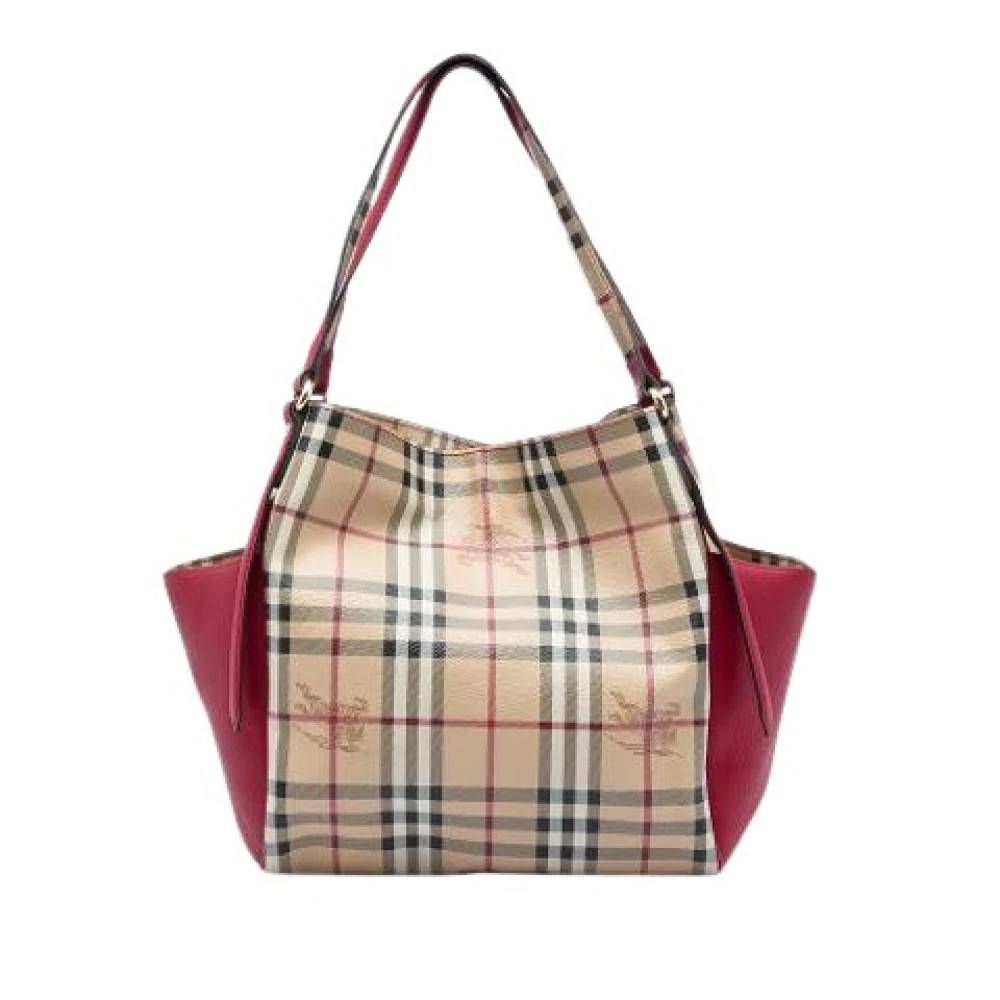 Burberry Vintage - Pre-owned handväska i canvas Vintage - Dam - ONE Size -