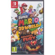 Super Mario 3d World + Bowsers Fury - Nintendo Switch Spil (A-Grade) (Brugt)