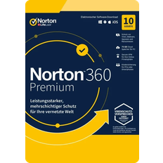 Norton 360 Premium 75 GB Cloud-Backup 10 Geräte 1 Jahr ...