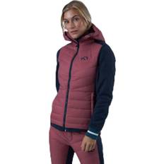 Eva Hybrid Vest Pink, Female, Kläder, jackor, Rosa, S (S)