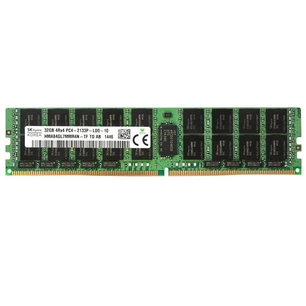 Begagnat SK Hynix 32GB 4Rx4 PC4-17000 DDR4-2133MHz ECC LRDIMM HMA84GL7MMR4N-TF