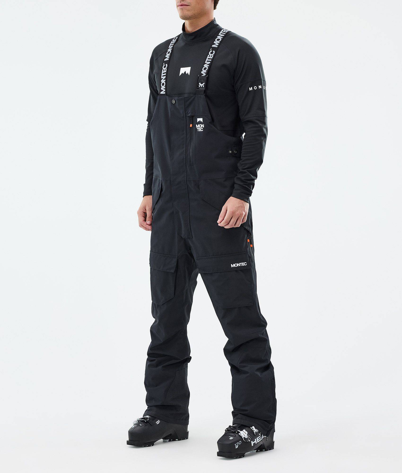 Montec Fawk Skidbyxa Man - Black Shell - Svart