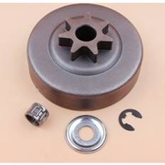 3/8 " 7t kopplingstrumma kedjehjul lagerbricka klämpaket för stihl 029 039 ms290 ms310 ms390 ms311 ms391 motorsågdelar 11296402000