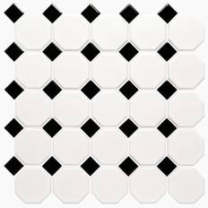 Klinker Victorian Floor Tiles mosaik Classic Octagon and Dot