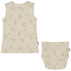 Petit Piao - Organic Oat undertøj - Creme - str. 3 mdr/62 cm