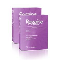 REGAINE Frauen Lösung: Mit 20 mg/ml Minoxidil bei erblich bedingtem Haarausfall, stoppt den erblich bedingten Haarausfall und regt neues Haarwachstum an, 6-Monats-Vorrat, 2 Packungen je 3 x 60 ml