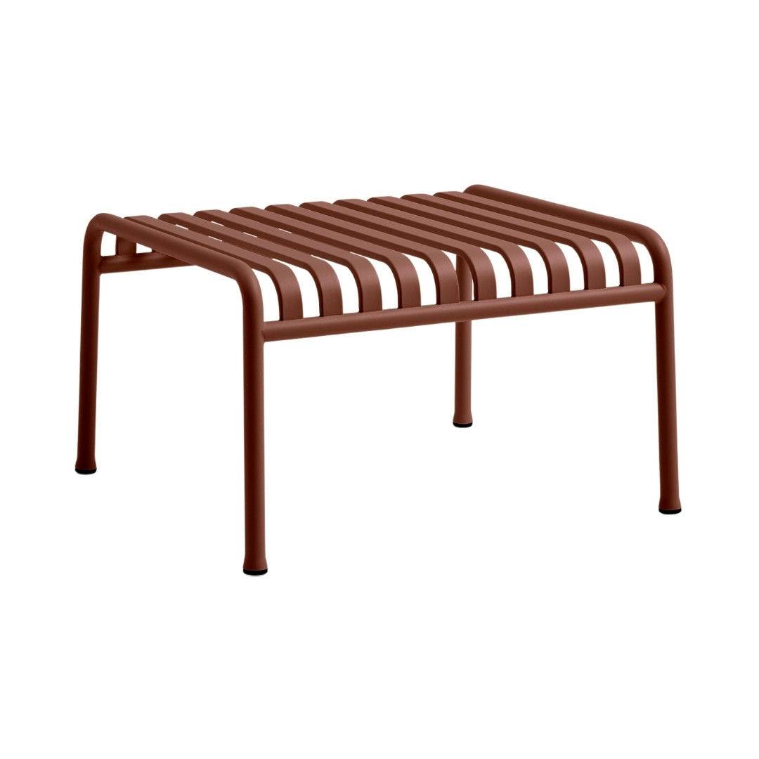 HAY Palissade Ottoman Fotpall Iron Red
