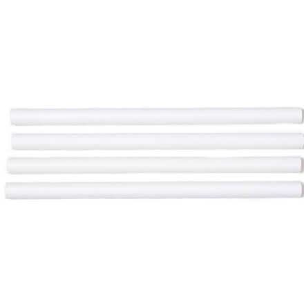 Papirsugerør Ø13x220 Mm Hvid Uden Knæk 100 Stk..