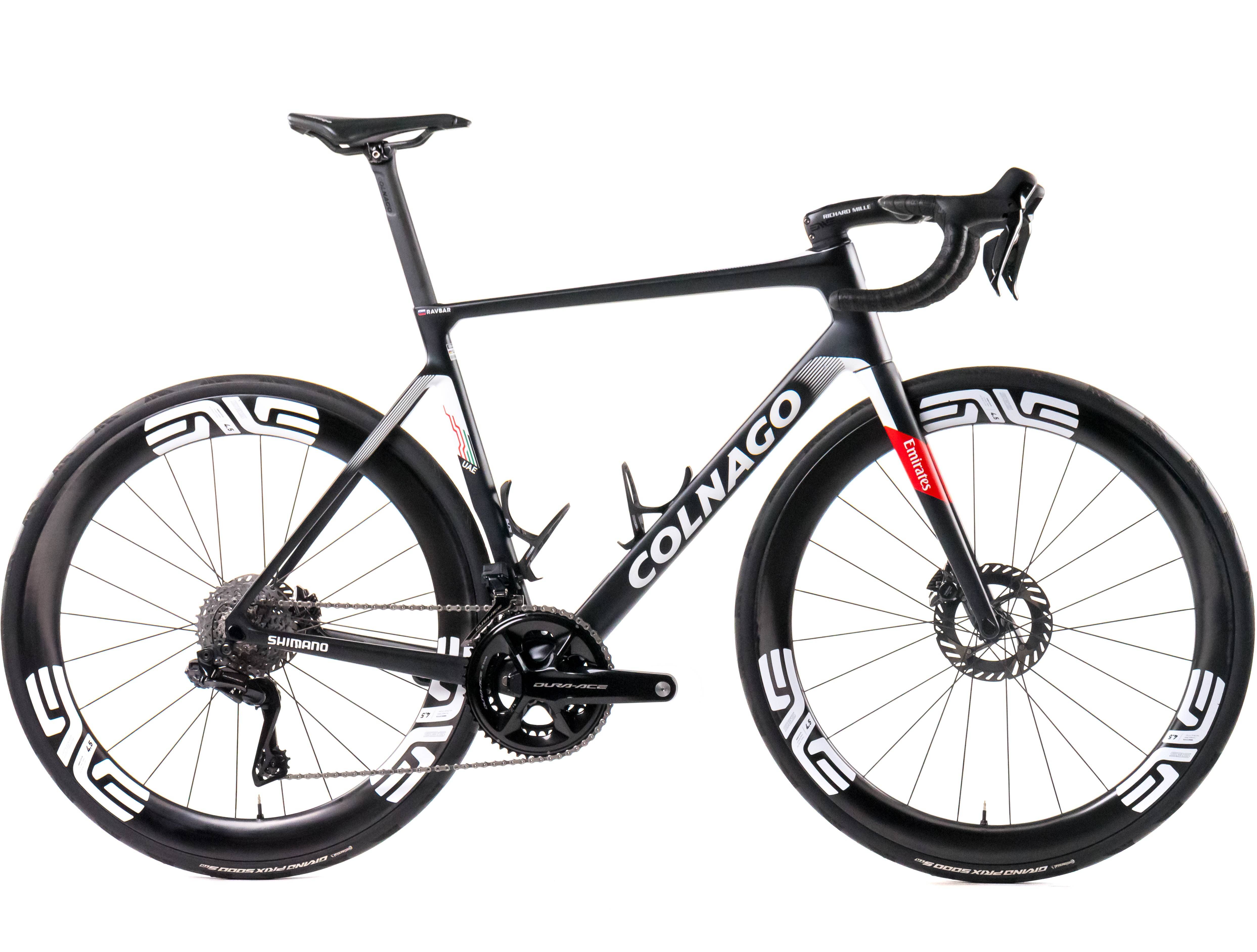Colnago V4Rs 2024 Team UAE Team Emirates A.Ravbar size 530 Shimano Dura-Ace Di2 R9270 2x12sp - Bikeroom / 530 / UAE TEAM (530)