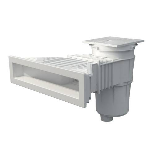AstralPool slank skimmer, 17,5 l - Lysegrå