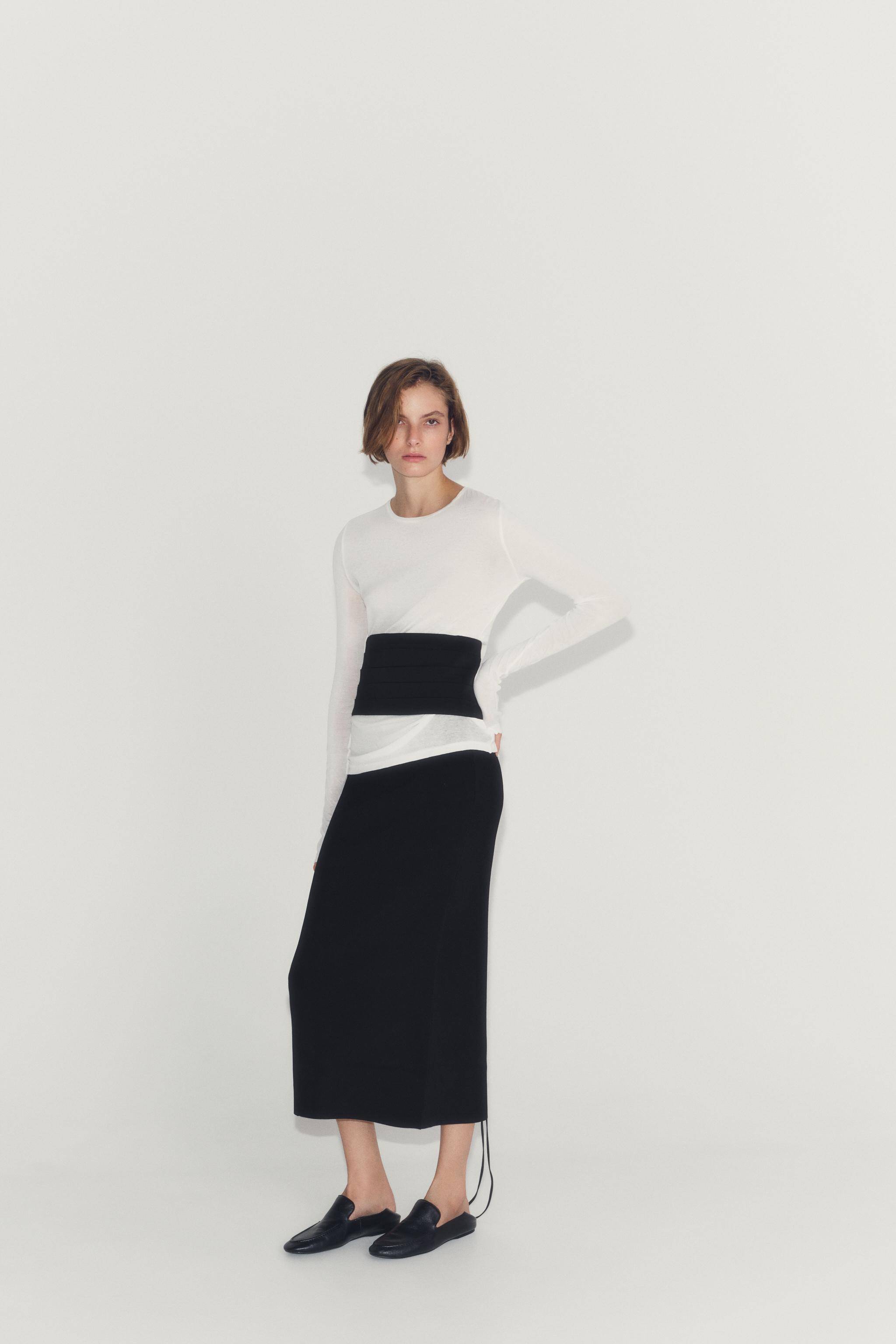 SUPIMA® T-SHIRT MED LANGE ÆRMER