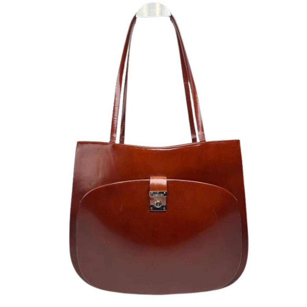 Jil Sander Pre-owned Pre-owned Skuldertaske - Vintage - Dame - Brun - ONE SIZE - Uld