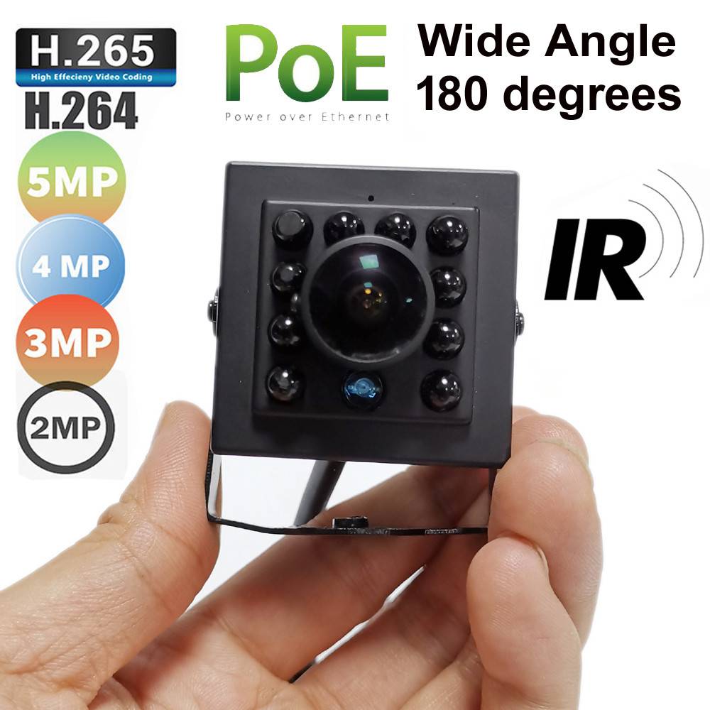 4K Ultra HD Bird Nest Car Use POE Ip Cam P2P 4MP 5MP 8MP 940NM IR Led Night POE Mini CCTV Security POE Ir Ip Camera IR-Cut Audio
