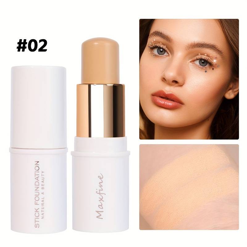 TEMU Facial Foundation Contour Stick Long-lasting Light Brightening Stick Facial Concealer Cosmetics