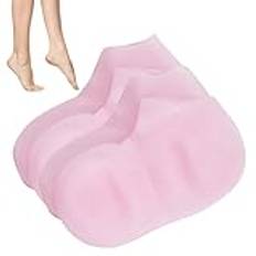 2 par fotvårdsstrumpor SEBS Moisturizing Exfoliating Anti-Cracking Socks för män kvinnor(XL(42-44))