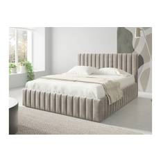 Desio Förvaringssäng 160x200 cm - Beige Sängar med förvaring