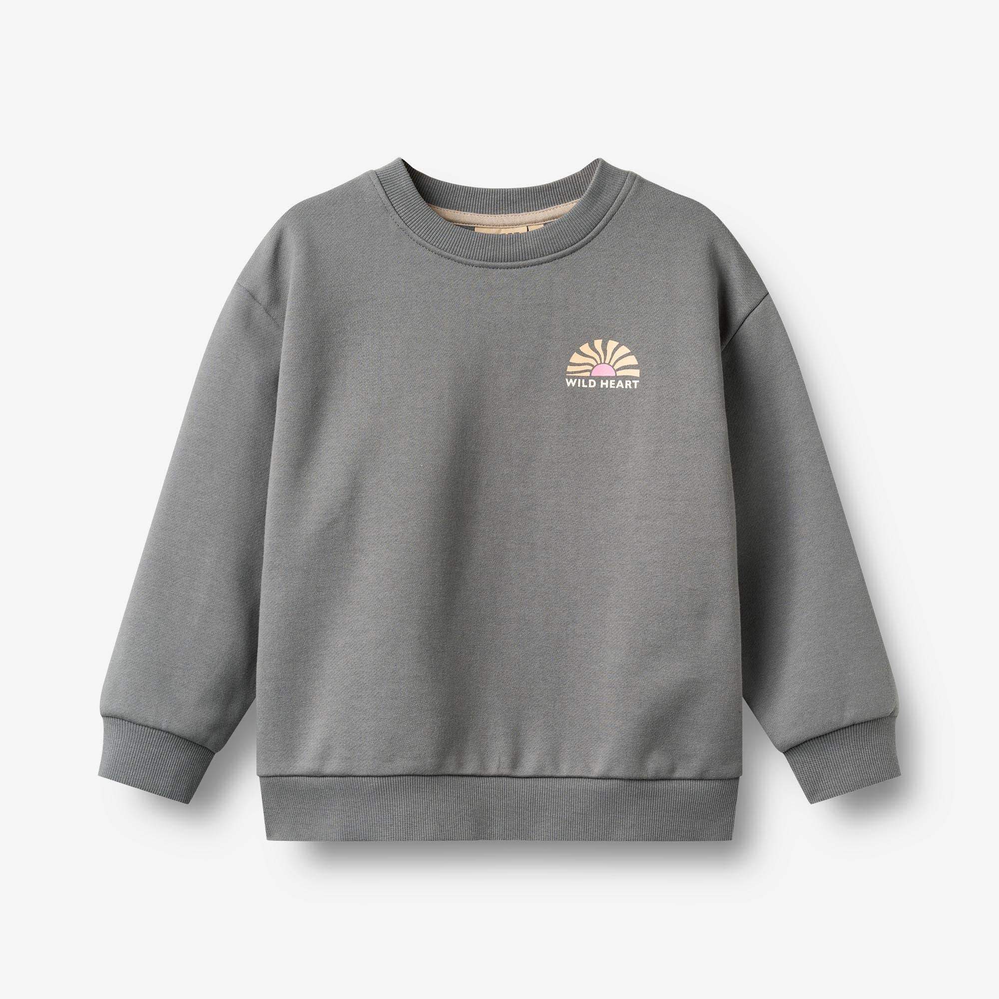 WHEAT® - Sweatshirt Ellis - flint - Str 122.