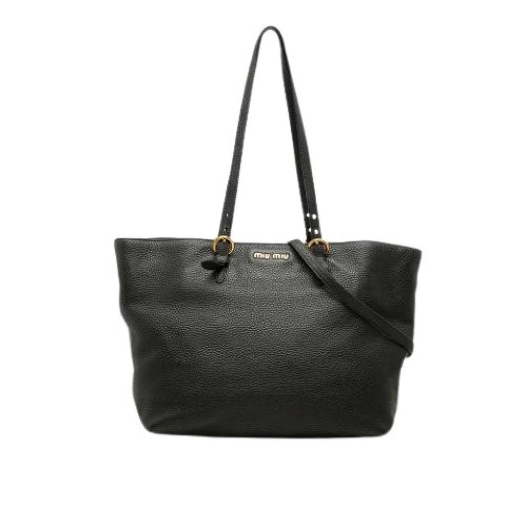 Miu Miu Pre-owned Pre-owned Satchel - Vintage - Dame - Sort - ONE SIZE - Uld