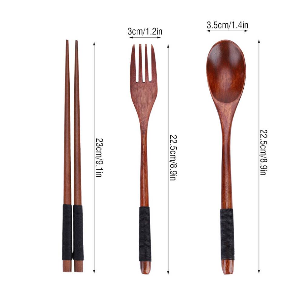 Suppeske Teskesæt, Træskeer Miljøvenlig Genanvendelig Holdbar Træ Køkkenredskaber, Japansk Stil Non-stick Overflader Køkken