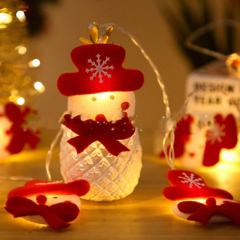 Santa Claus String Lights Christmas Tree Snowman Decoration Lights - 5 Style / 3m20 lights