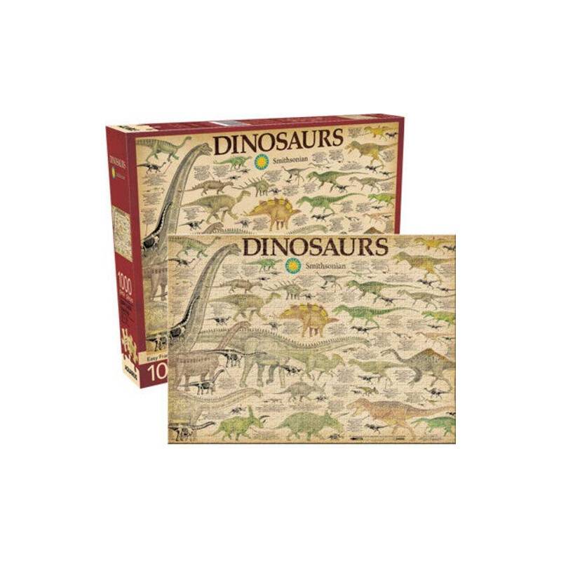 Smithsonian Dinosaurs 1,000pc Puzzle