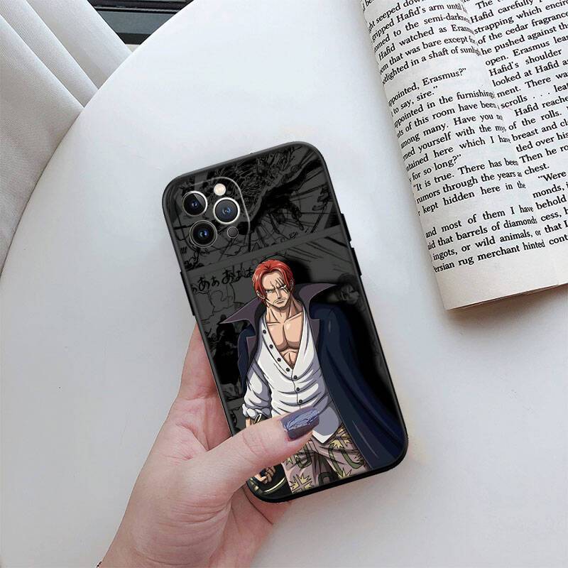 MH124 One Piece Shanks Phone Case for Motorola Moto Edge 60 60s 70 G86 G56 G54 E14 G04S G45 G54 G64 S30 S50 X30 X40 X50 Pro Power Tylus Moto X50 Ultra