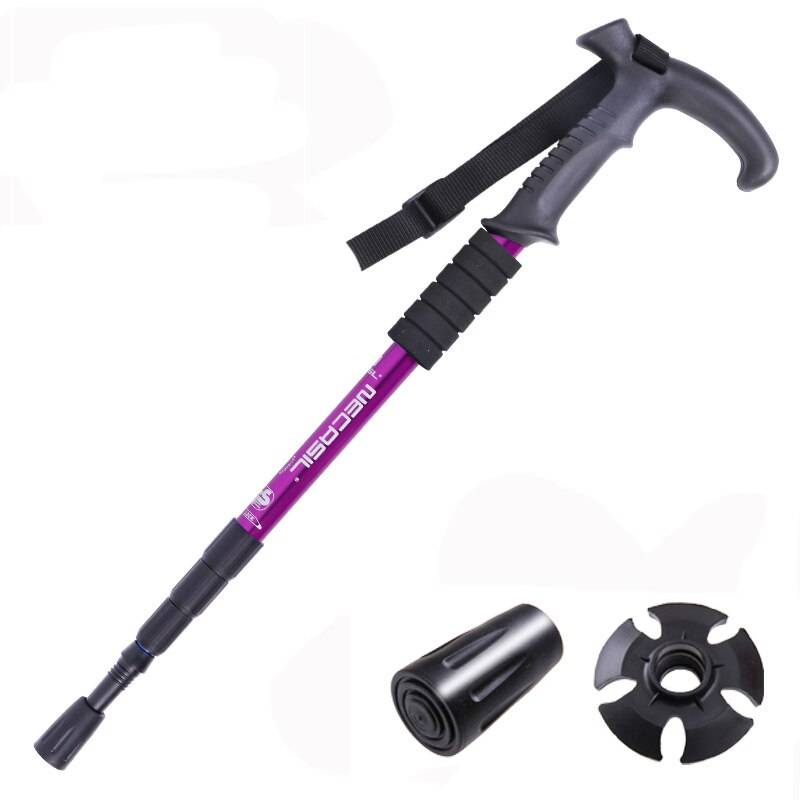 Fonoun promenadkäppar klättring alpenstock 50-110cm antisladd slitstyrka lätt stötdämpning fg101