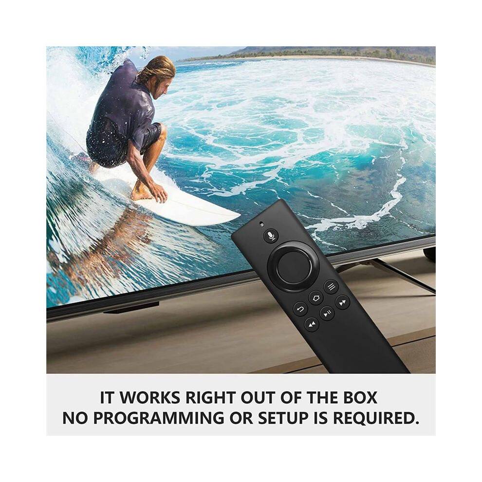 Voice Remote Control DR49WK B PE59CV Replacement 2Nd Gen Remote for Amazon Fire TV Box, Amazon Fire TV, Fire TV Stick