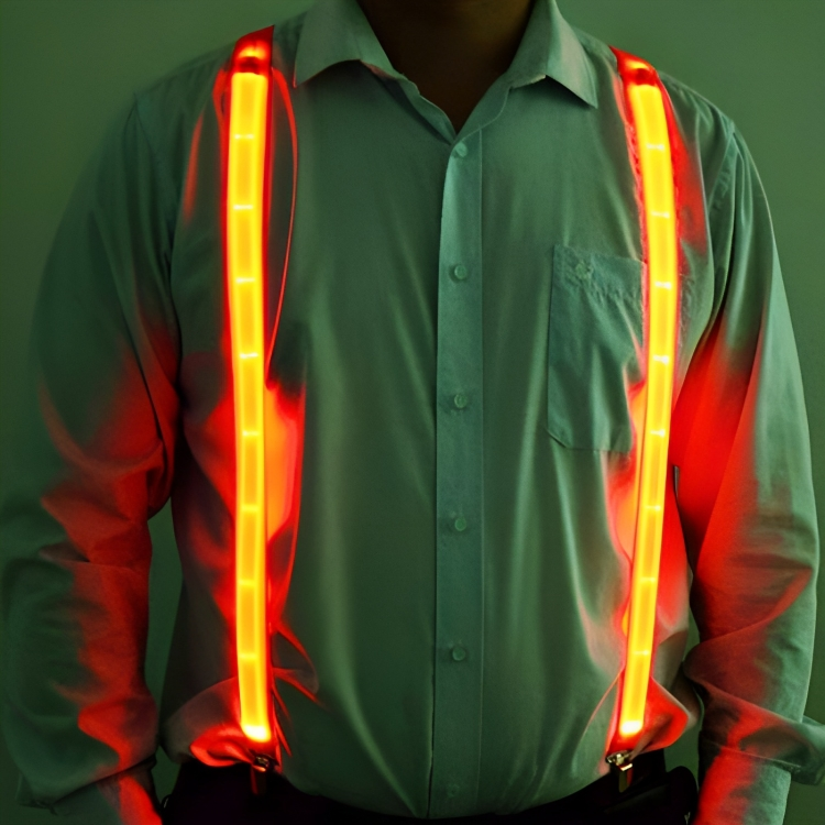 Røde LED seler neon.