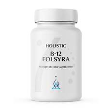 Holistic B12 Folsyra, 90 sugtabletter
