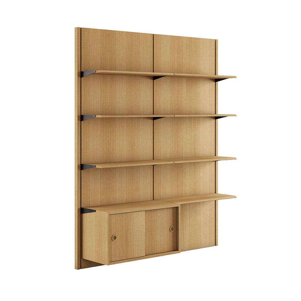 Panelsystem 2A af Finn Juhl Eg olie - Jacobsen Plus