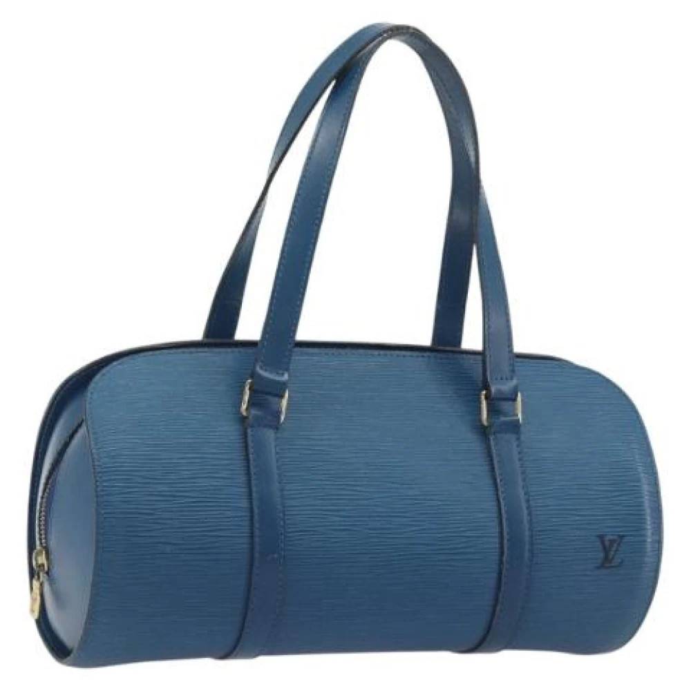 Louis Vuitton Vintage Pre-owned Laeder louis-vuitton-tasker - Vintage - Dame - Blå - ONE SIZE -
