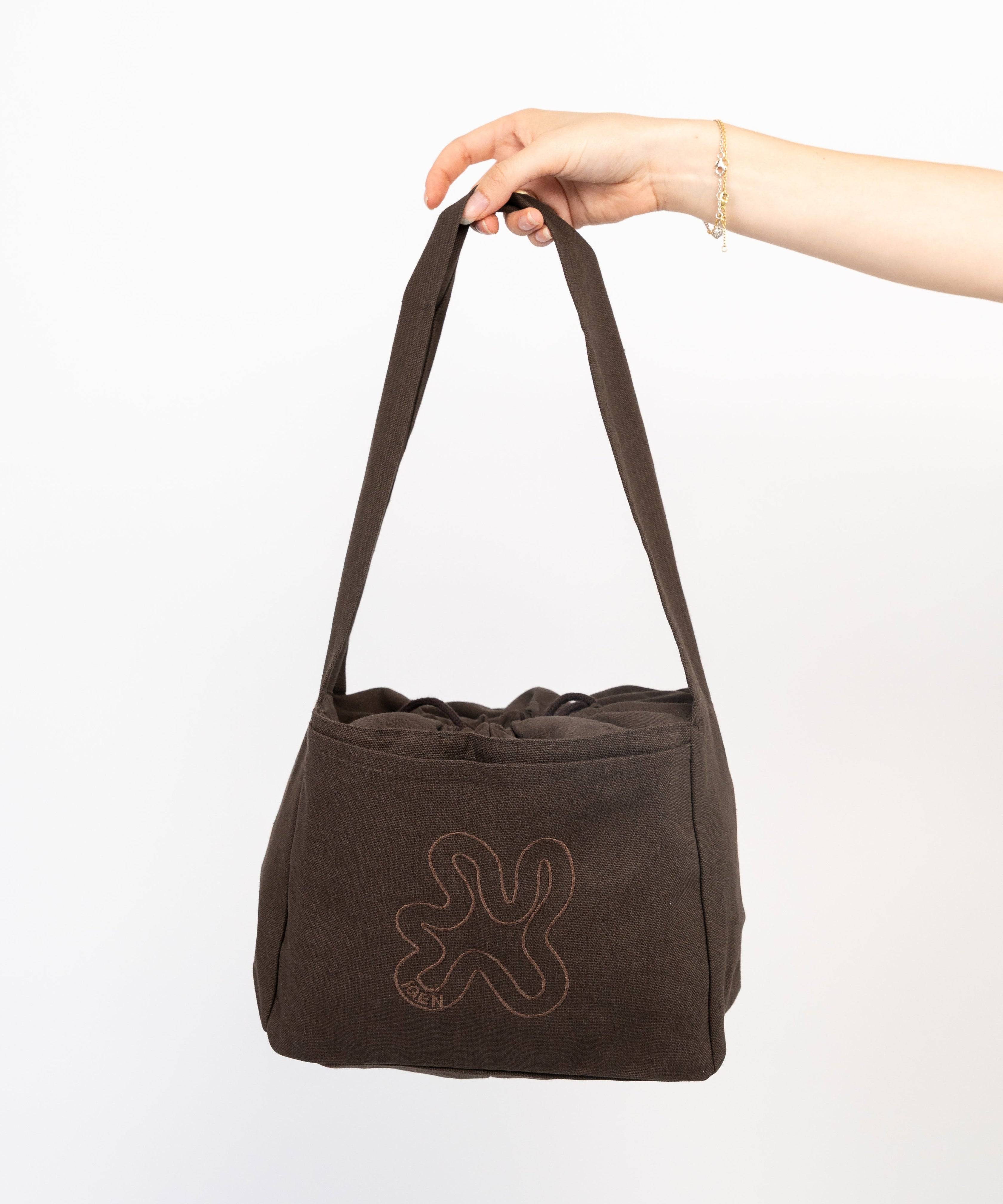 BROWN // MINI SHOPPER