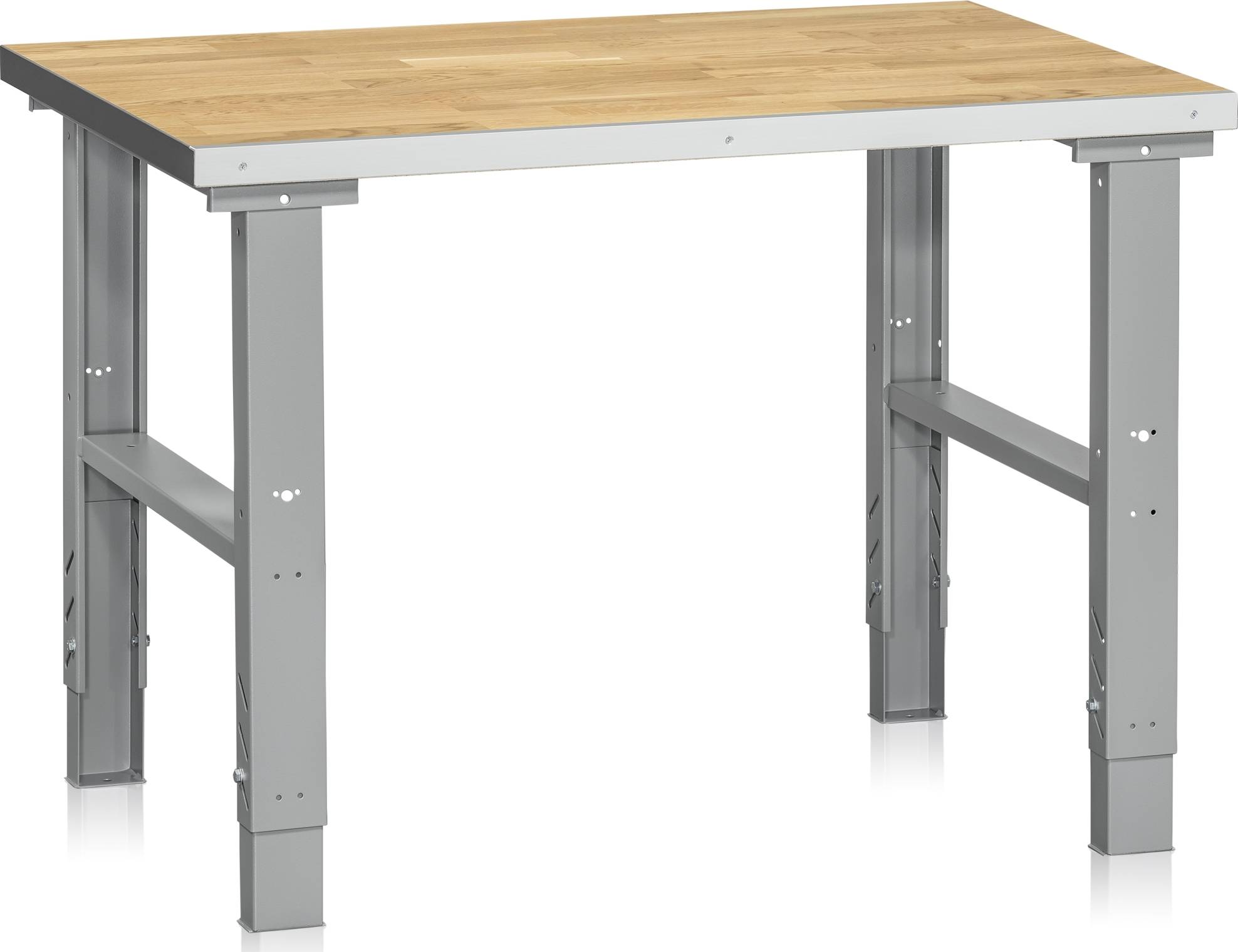 Arbejdsbord 500 kg, Egeparket, 1200x800 mm