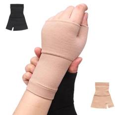 Professional 1PCS Arthritis Wrist Support Muscles Gloves Compression Sleeve Sprains Joint Pain L svart