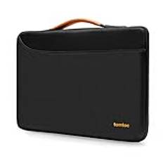 tomtoc 360° väskfodral för 13-tums MacBook Air 2024-2018 M3/A3113 M2/A2681 M1/A2337, 13-tums MacBook Pro M2/A2686 M1/A2338 2022-2016, vattenavvisande laptopväska laptopfodral portföljfodral