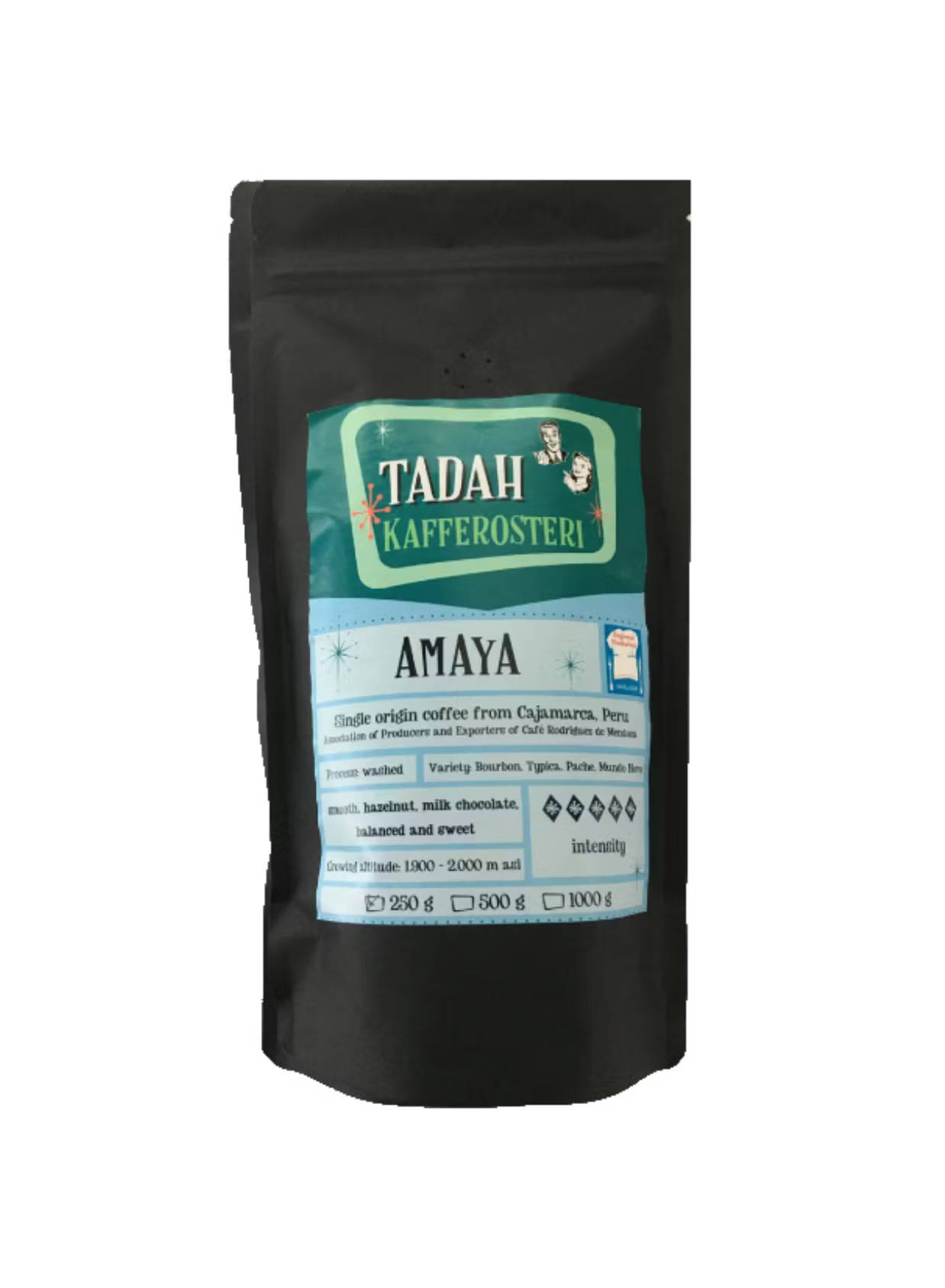 Tadah Kafferosteri Amaya kaffebönor 250g