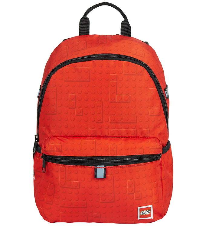 LEGO® Tasker - Rygsæk - Colorblock - Brick Dots Red - LEGO® Tasker - OneSize - Rygsæk