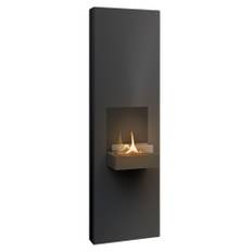 TenderFlame Vägghängd Öppen Kamin Rock Svart Matt 0.5 l