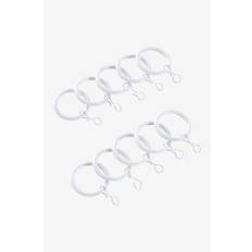 RINGO gardinring 10-pak - Hvid
