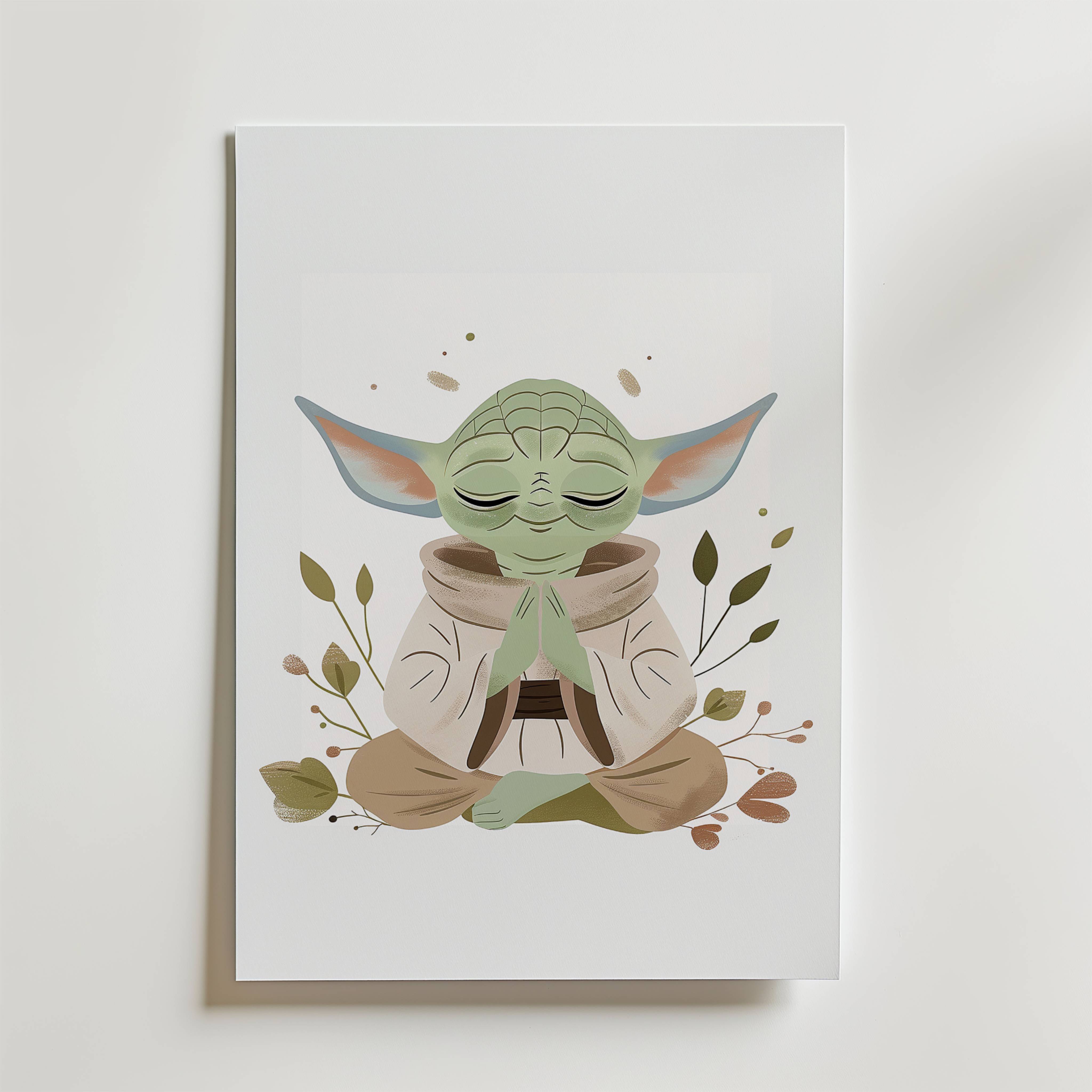 Little Master Poster - Premium Canvas 30x40 cm